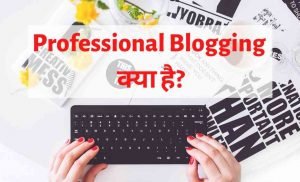 Blog means in Hindi