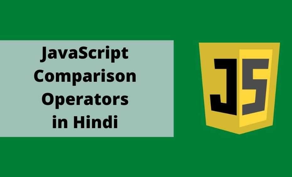 Comparison Operators in Hindi